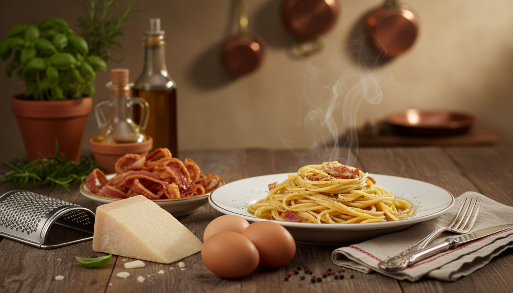 Spaghetti Carbonara Rezept Original