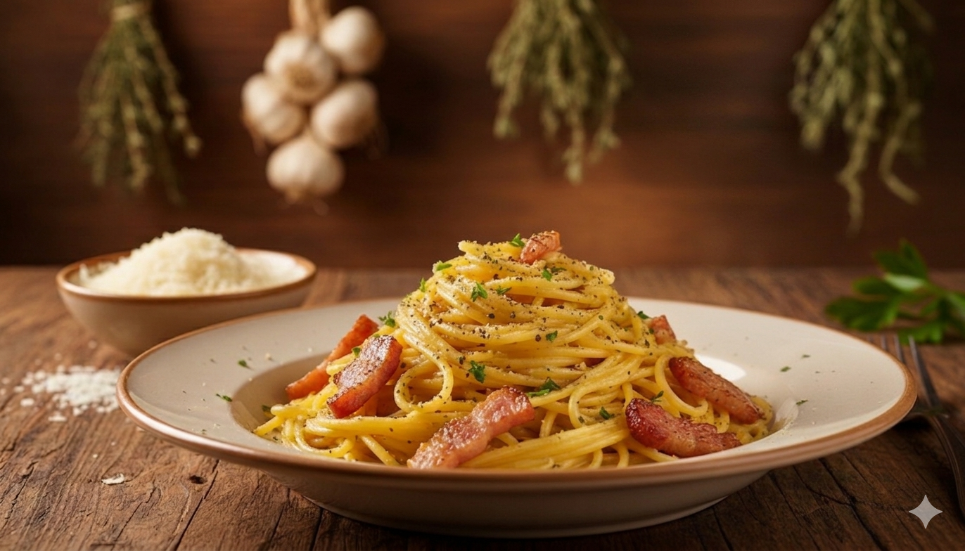 Spaghetti Carbonara Rezept Original