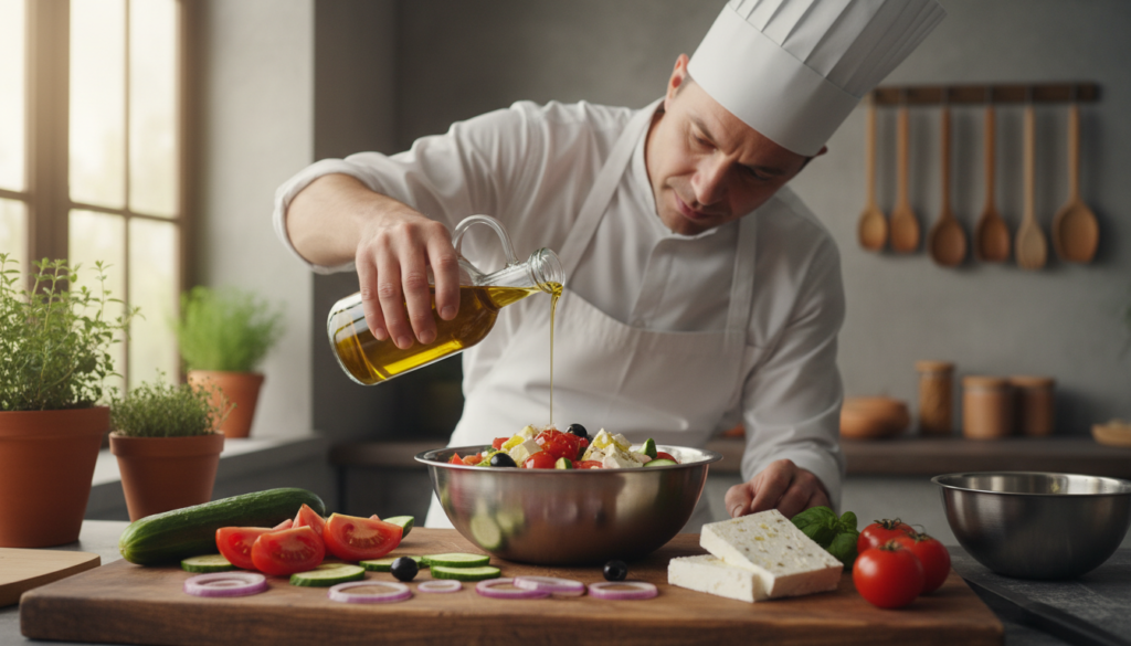 griechischer salat profi zubereitung
