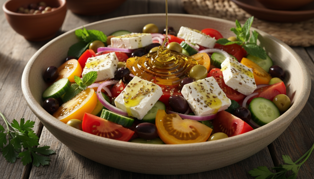 griechischer salat rezept