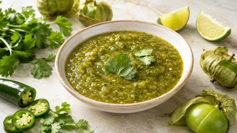 Salsa Verde – Mexikanische grüne Sauce einfach selber machen