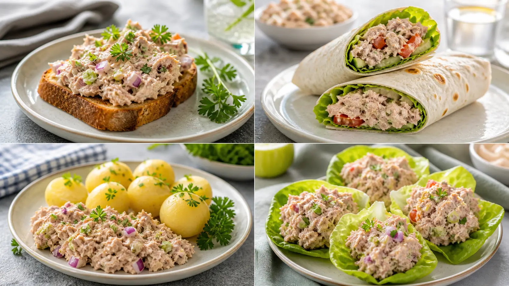 Thunfischsalat mit passenden Servierideen