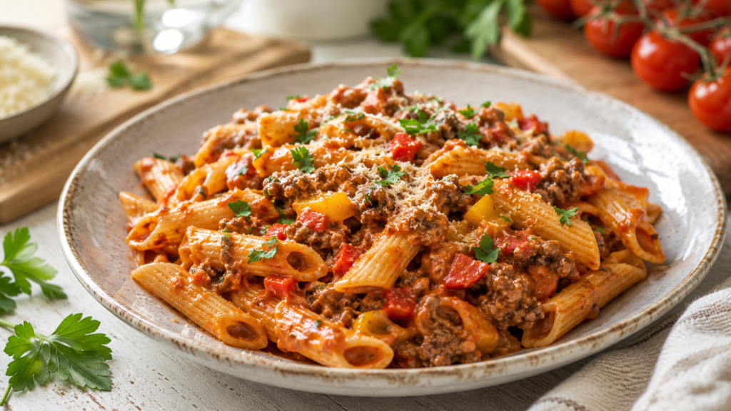 Nudelgerichte mit Fleisch: 10 einfache Genussrezepte